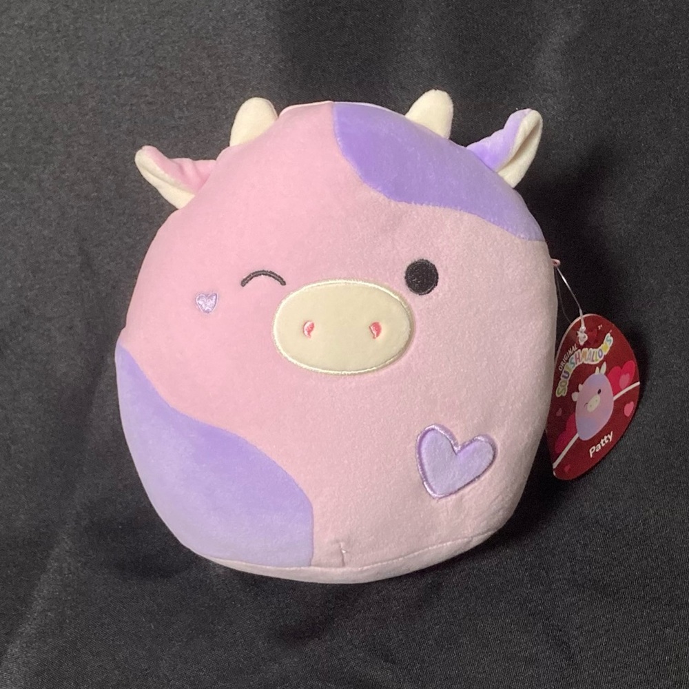 ⭐️ Squishmallows Patty The Winking Cow 8” Valentine’s Day Plush